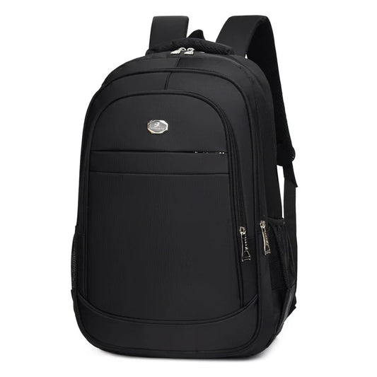 Large Capacity Men's Printed Logo Backpack Business Computer Travel Bag for College Students School for Business Trip Hiking