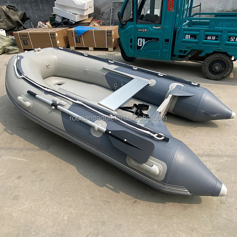 High Quality Portable 1-3 Person Foldable PVC Inflatable Dinghy CE Certified Factory Wholesale