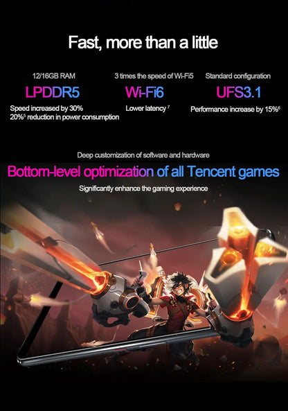 Global ROM Asus ROG Phone 3 5G Gaming Phone Snapdragon 865/865 Plus 6.59 Inch 144HZ Refresh Rate AMOLED 6000mAh 64MP Camera NFC