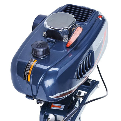 China Cheap 3.6HP 2 Stroke HANGKAI Outboard Engines Water Cooled Gasoline Motor for Boat Sale