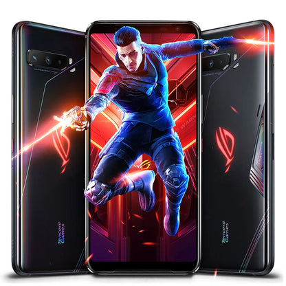 Global ROM Asus ROG Phone 3 5G Gaming Phone Snapdragon 865/865 Plus 6.59 Inch 144HZ Refresh Rate AMOLED 6000mAh 64MP Camera NFC