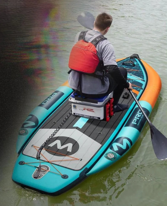 Free Shipping Fishing Paddle Board OEM/ODM 335*120cm Wide 2 Person Kayak Inflatable Stand up Kayak China Fishing Canoe Kayak