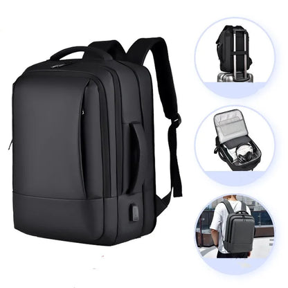 High Quality New Expandable Computer Backpack Large Capacity Travel Backpack for Mens Business Bag 17.3inch Backpack for Men