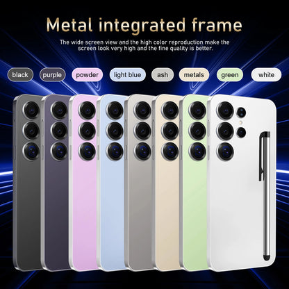 OEM S25 Ultra 5G Smartphones with 108MP Rear Camera 16GB+1TB Dual SIM 4K Screen Resolution CDMA Support Mobile Phone