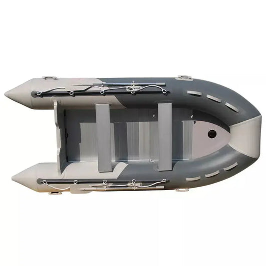 3m 3.2m Pvc Aluminum Floor Inflatable Boats Heavy Duty Fishing Boat With Outboard Motor for 3 Person