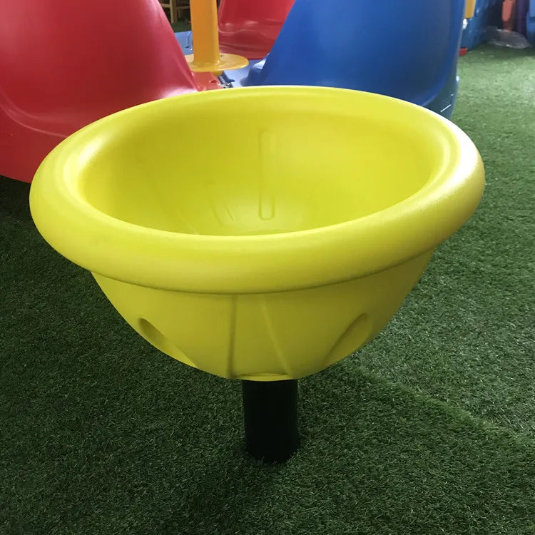 Commercial Playground Outdoor Games Children's Turning Seat Spinning Bowl Kids Outdoor Play Equipment