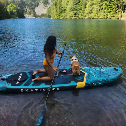 Skatinger Wholesale 11'6" US Warehouse Inflatable Stand Paddle Board FreeShipping Dropshipping Paddleboard SUP Inflatable Board