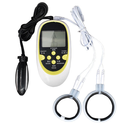 E-Stim Bdsm Toys Electro Stimulator Anal Shock Electro Sex Nipple Clamps Penis Ring Taser Electric Pad Sex Toys With Current