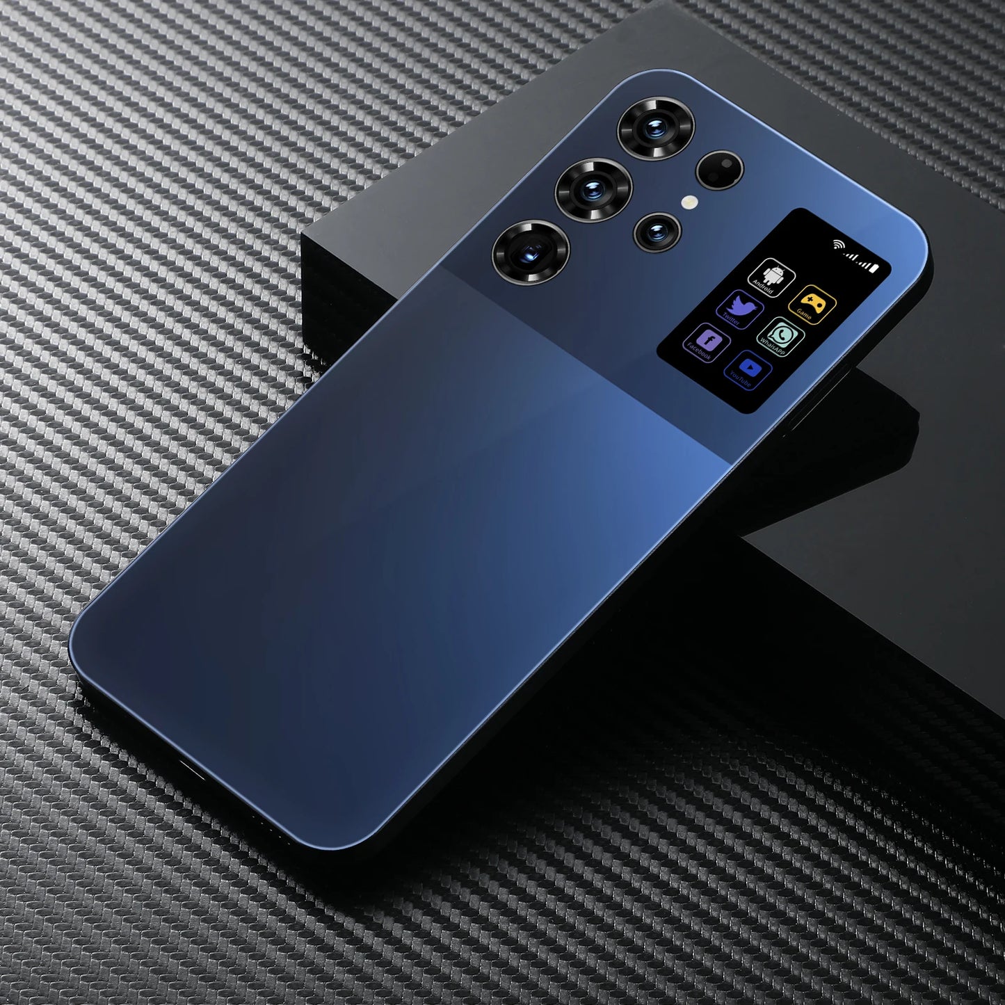 S26 Ultra 7.3 Inch Smartphone 16GB+1TB Unlocked Dual Card Android 14 Dual SIM for Gaming Multilingual Mobile