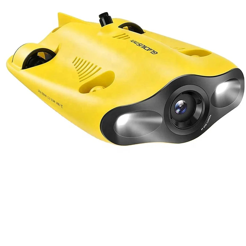 Chasing 4K Underwater Drones | HD Snapshots of Diving Work, Real-time Photography, Remote Control Portable Underwater Drones