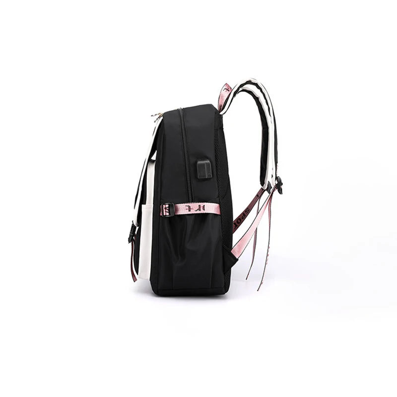 Latest Design Korean Utility Large Capacity Oxford Outdoor Casual Unisex Waterproof School Backpack