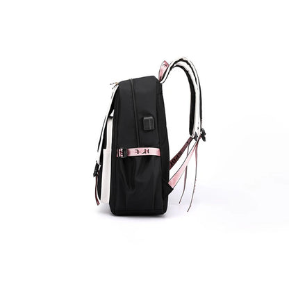 Latest Design Korean Utility Large Capacity Oxford Outdoor Casual Unisex Waterproof School Backpack