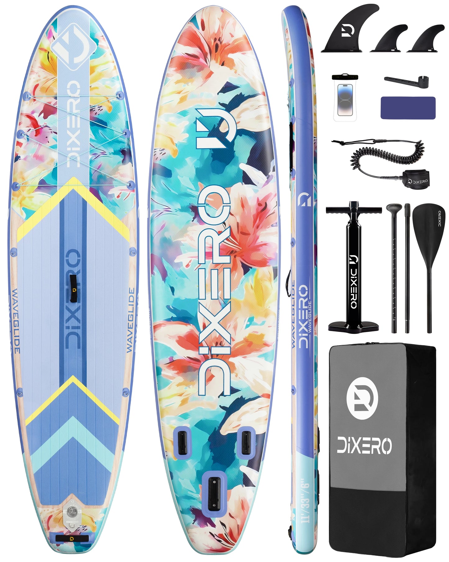 European Warehouse Free Shipping Surfing Board 11'*33"*6" Inflatable Stand up Paddle Board Beginner Friendly sup Paddle Board