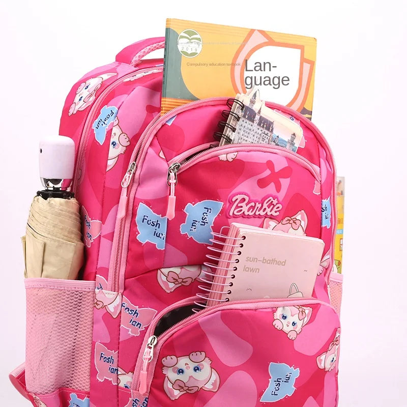 Two-Piece Fashionable Korean Backpack for Junior Senior High School Students Cross-Border Foreign Trade for Primary Campus Use