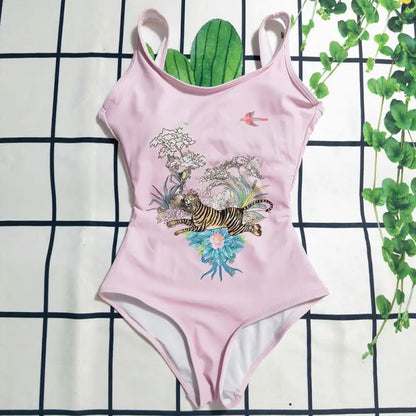 2024 SummerSummer Fashion Swimwear Women Luxury comfort Sexy Designer Swimsuit Luxury One-piece Famous Brand Swimsuit