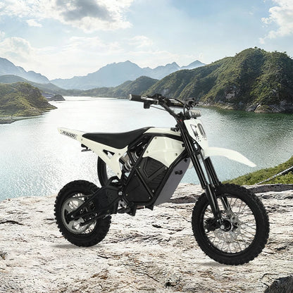 US Warehouse Electric Road Dirt Bike 48V Lithium Battery Electric Fat Bike Motorcycle