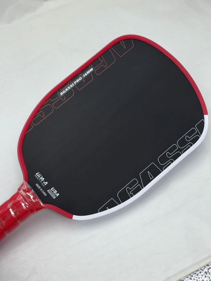 TFP Agasi Pro Shape EVA Foam 16mm Thickness GEN4 Core Sweet Spot Thermoformed Toray T700 Carbon Fiber Pickleball Paddle