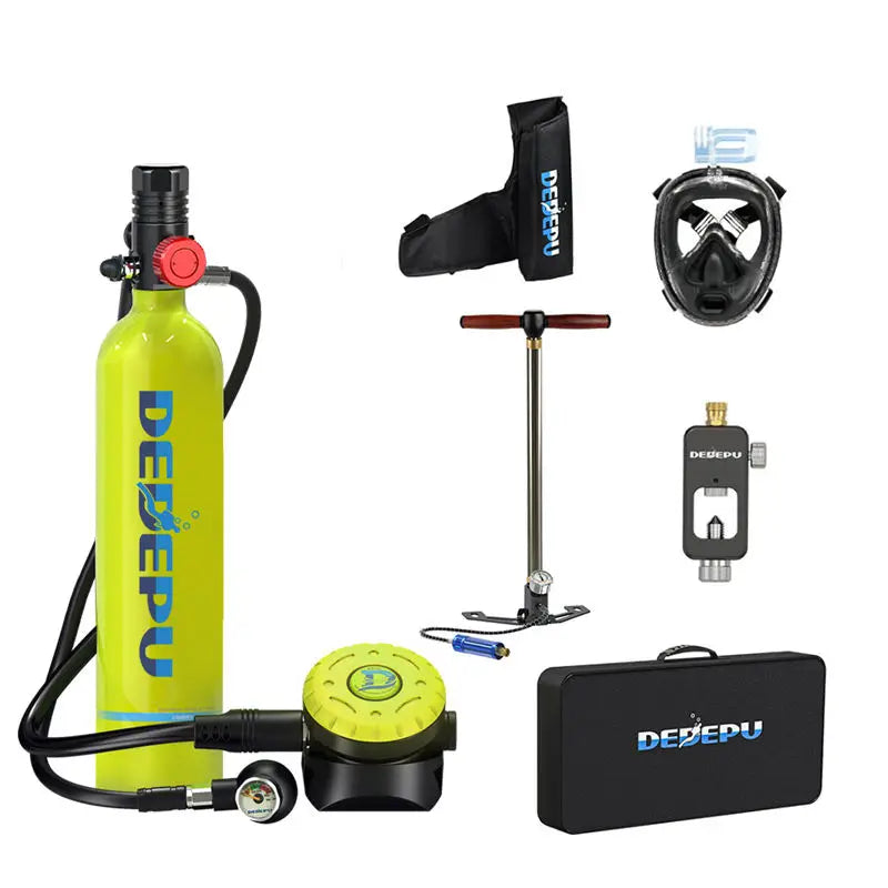 2022 New Arrival Underwater Breath Portable Mini Scuba Diving Tank Spare Air Cylinder 1L Mini Scuba Tank