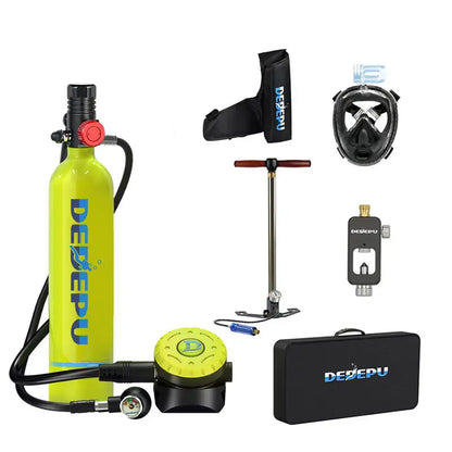 2022 New Arrival Underwater Breath Portable Mini Scuba Diving Tank Spare Air Cylinder 1L Mini Scuba Tank