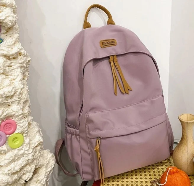 Unisex Fashion Leisure Backpack for Men & Teenager 20-36L Capacity Durable Polyester School & Outdoor Use