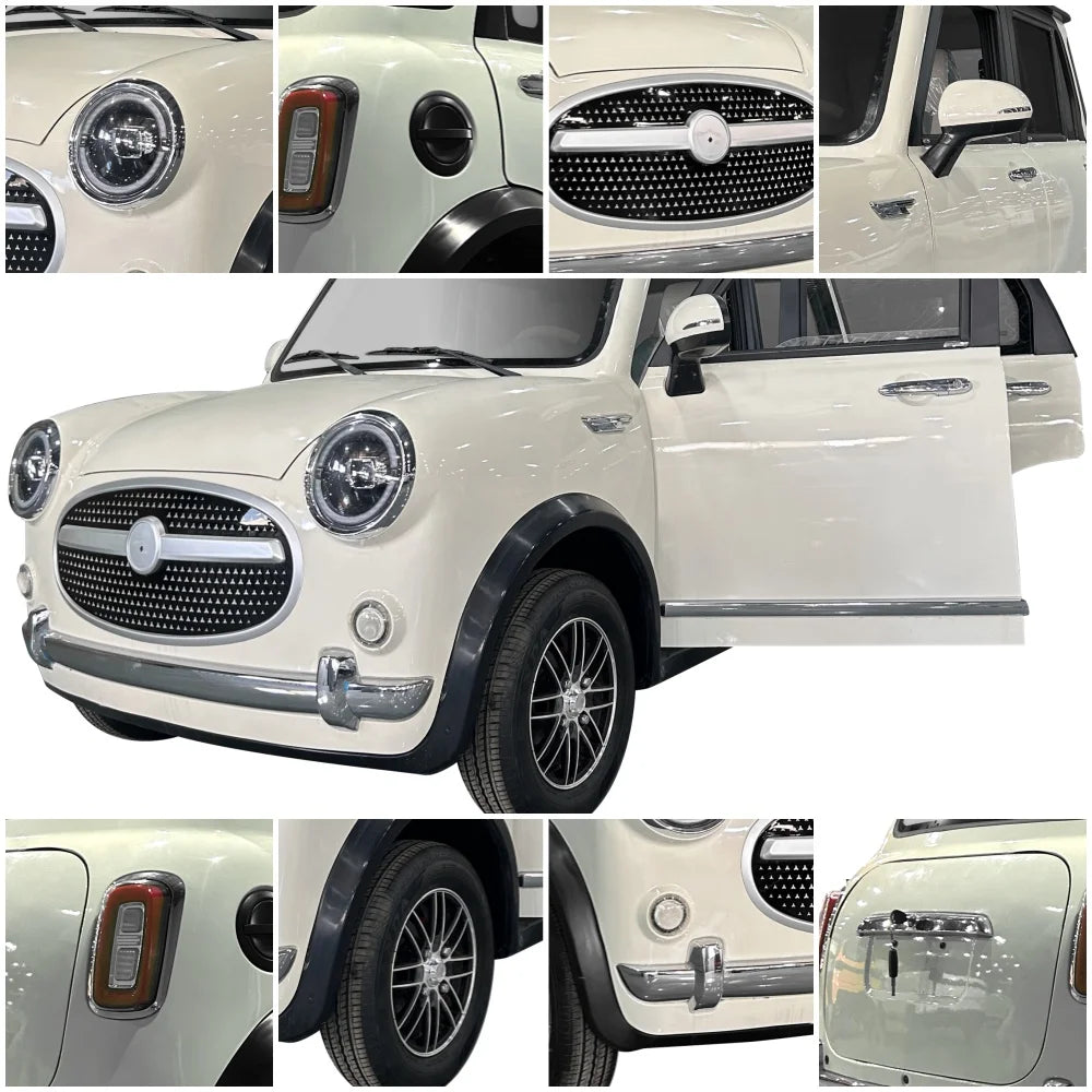45km/h Small 4 Wheel Energy Electric Car Adult Pure Electric Vehicles