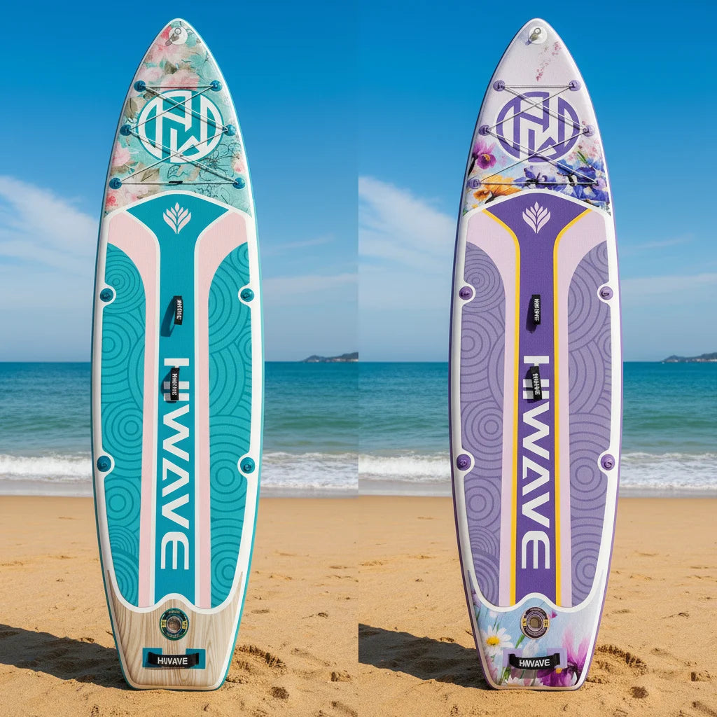 New Design European Warehouse Stand up Paddle Board 11'x34''x6'' Inflatable sup Paddle Board with Heat Sealing Technology
