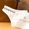 High-Waisted Ladies Seamless Underwear Panties Sexy Lace Panties Lingerie Plus Size Mature Women Hollow  Solid Affordable