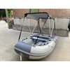 CE Approved Lightweight PVC Material Rubber Inflatable Boat 320 with Electric Motor with Aluminium Floor