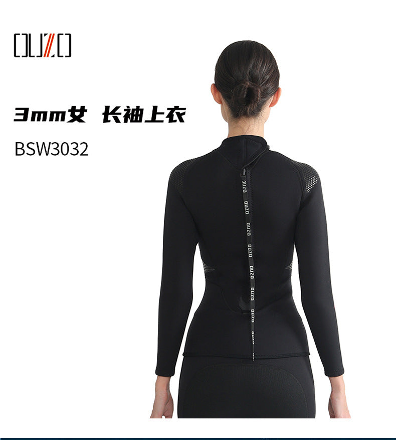 New 3MM Neoprene Men Woman Wetsuits Warm Split Diving Clothing Elasticity Scuba Surfing Snorkeling Water Sports Diving Suit
