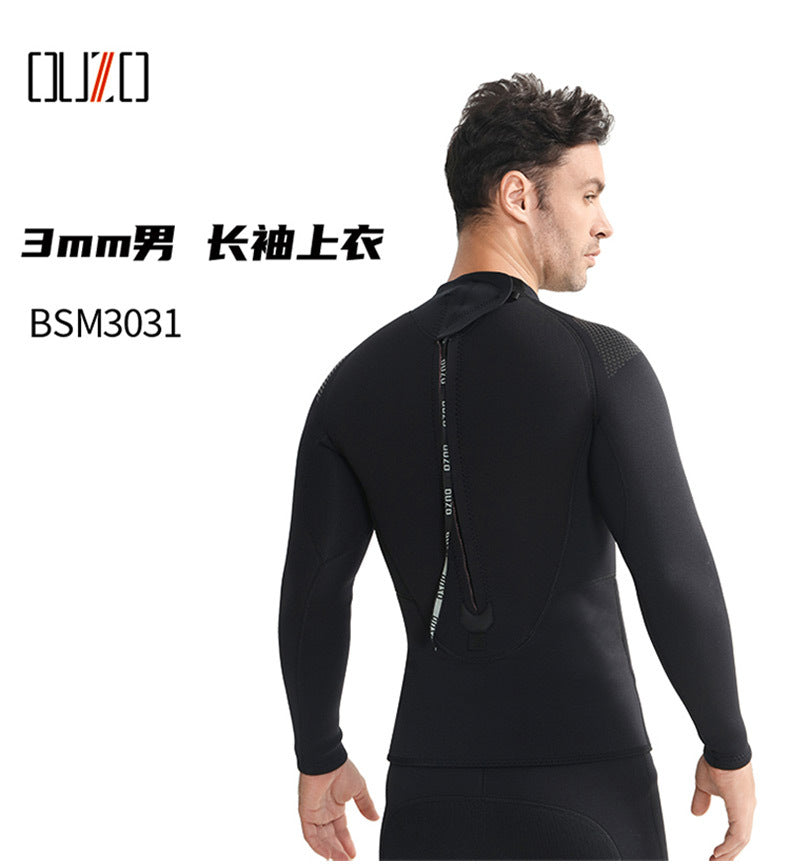 New 3MM Neoprene Men Woman Wetsuits Warm Split Diving Clothing Elasticity Scuba Surfing Snorkeling Water Sports Diving Suit
