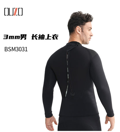 New 3MM Neoprene Men Woman Wetsuits Warm Split Diving Clothing Elasticity Scuba Surfing Snorkeling Water Sports Diving Suit