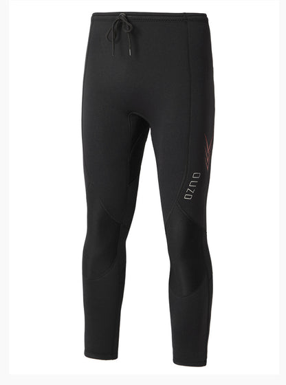 Wetsuit Tops Men and Women Vest 3mm Neoprene Long Sleeve Jacket Surfing Swimming Front Zip Wet Suit for Water Sports Shirt/Pants