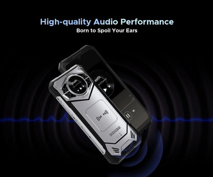 Global Version DOOGEE S200 5G Rugged Phone 12GB +256GB 6.72" Display 100MP AI Main Camera 10100mAh Mobilephone Android 16 NFC