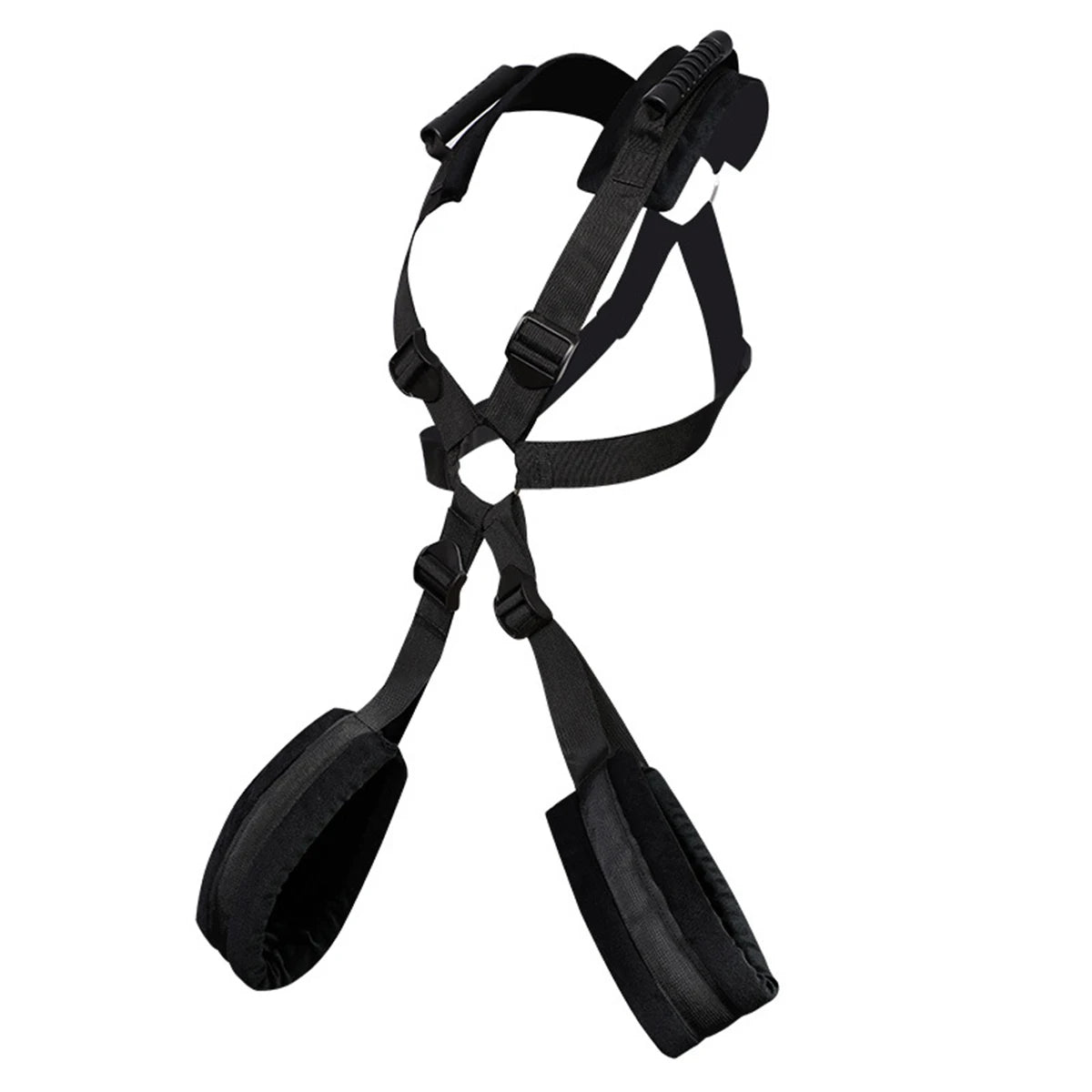 BDSM Sex Swing Set with Bondage Love Slings for Couples Adjustable Strap Adult Sex Toy Soft Plush Padding Mat Sex Restraints Toy