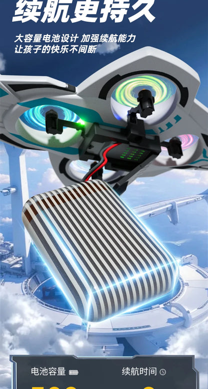 New Remote Flying Sword Interactive Flying Sword Drone With 1 Batteries 6-Axis Gyro Stabilizer Easy To Fly  For Beginners Adults