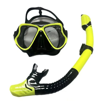 Diving Masks for Adults Snorkeling Breath Tube Set Glasses for Women Men Anti-slip Buckle Masks