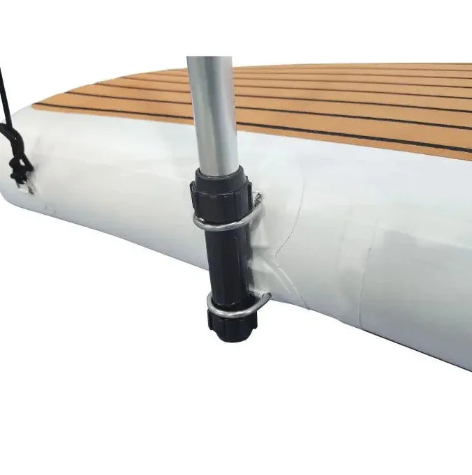 Portable Inflatable Air Dock Water Platform Swim Dock Mat Inflatable Floating Gangway Platform For Yacht Boat Pool Beach Ocean