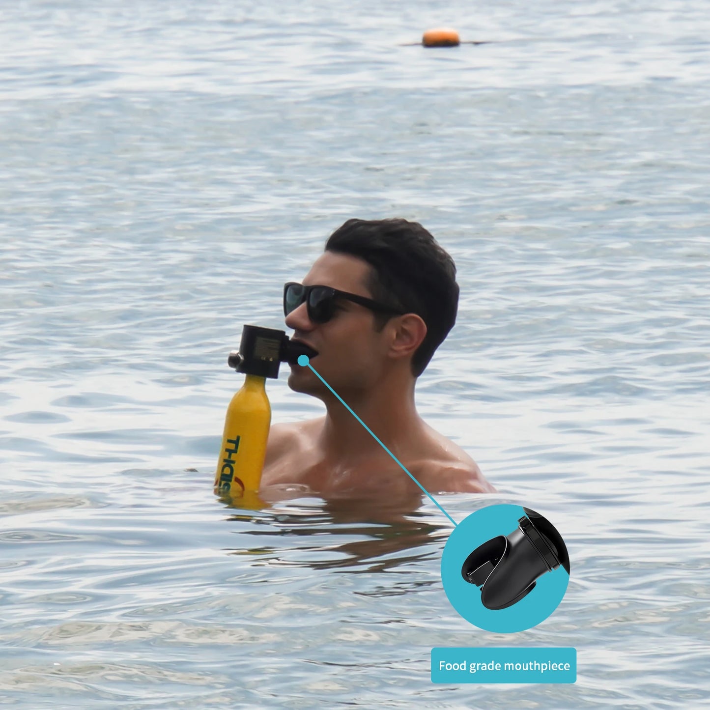 THAIITONEE-Mini Scuba Diving Tank, Underwater Swimming Swimmer, Cylinder Equipment, Dive Bottle, Oxygen, 0.5L, 5-10 Minutes