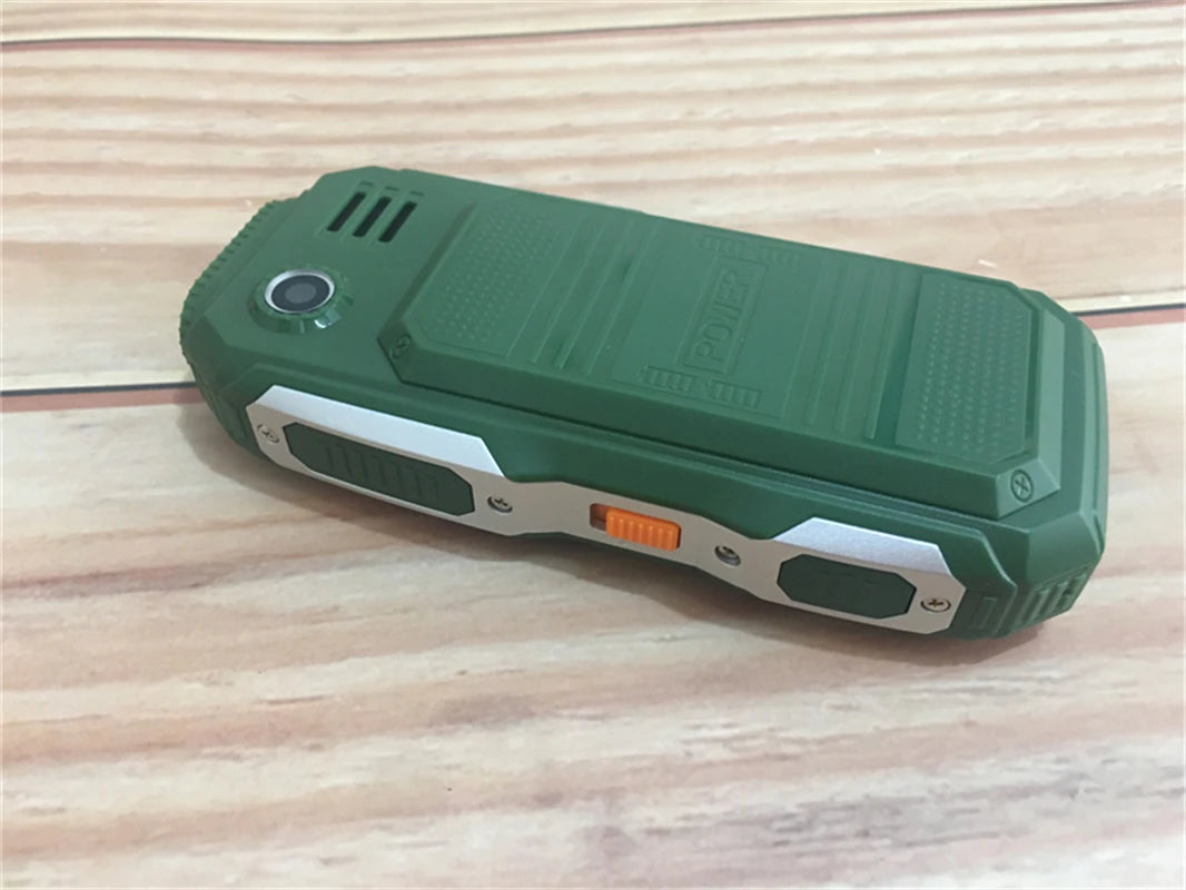 Mini Rugged Mobile Phone, 1.8", Push Button,Dual Sim, BT,Dual Flashlight, MP3,Wireless FM,BigHorn Dustproof Shockproof CellPhone