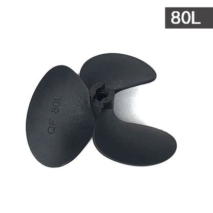 YSIDO 70mm 80mm 90mm 100mm CW/CCW 5.0mm Three Blades Paddle Propeller for RC Boat Simulated Ship Underwater Drone
