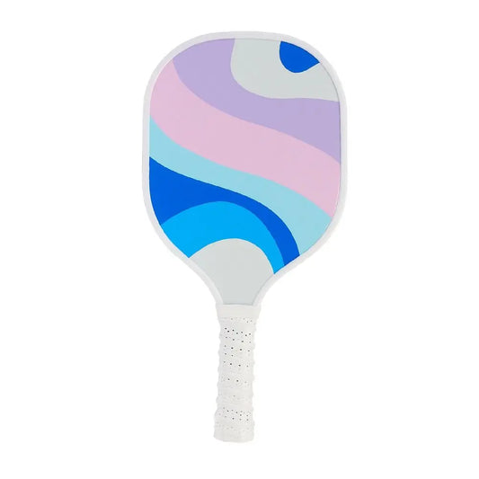 Wooden Pickleball Paddles Non-Slip Colorful Pickle Ball Racket Ribbed Handle Single Racket Pickleball Training Equipment Men