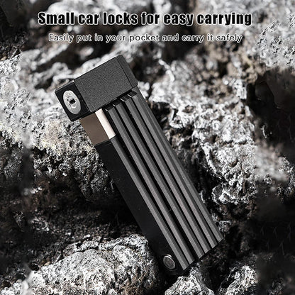 Keep Cycles Safe with OFFBONDAGE Durable Folding Bike Lock; Anti-Theft Security for Motorcycles, Electric Bikes & Scooters