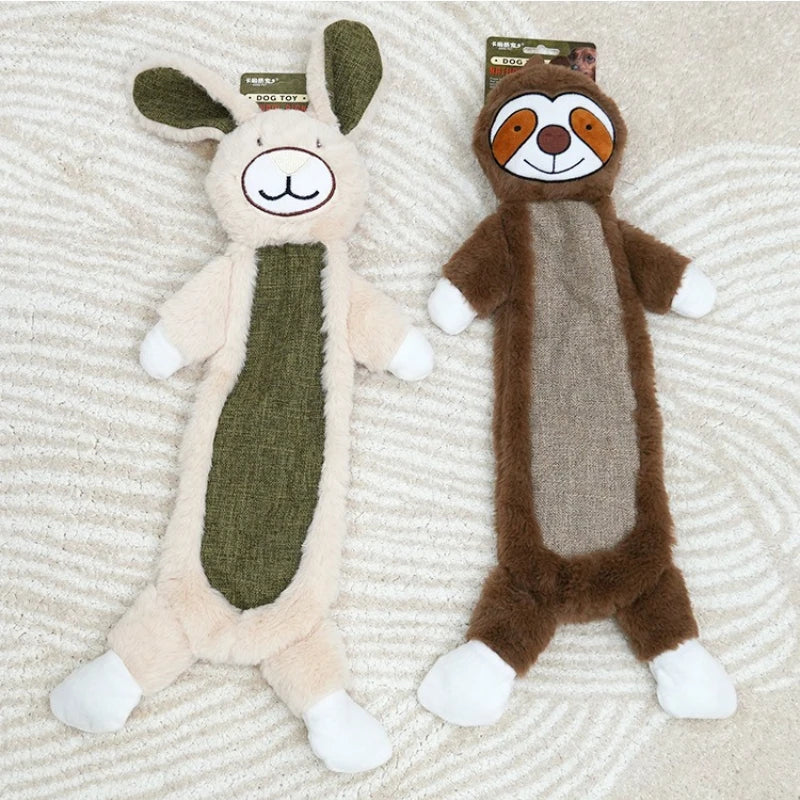 Dog Voice Toys for Self Pleasure Relieve Boredom Grind Teeth Bite Resistant and Plush Medium To Large Dogs
