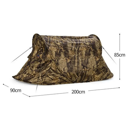 Outdoor Leisure Camping Single Person No Need To Build Up Automatic Quick Opening Camouflage Tent Beach Weather Resistant Tent