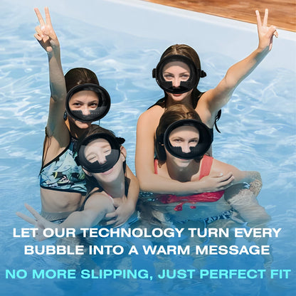 Adult Dive Mask: Wide View Anti-Fog Lens for Scuba, Snorkeling & Freediving - Comfortable Water Goggles