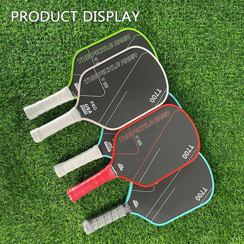 LEATOU 16MM T700 Pickleball Paddle Carbon Fiber Pickleball Racket USAPA Approved Durable Professional Game Supplies