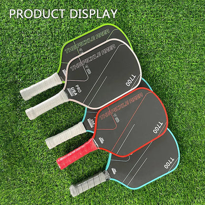 LEATOU 16MM T700 Pickleball Paddle Carbon Fiber Pickleball Racket USAPA Approved Durable Professional Game Supplies