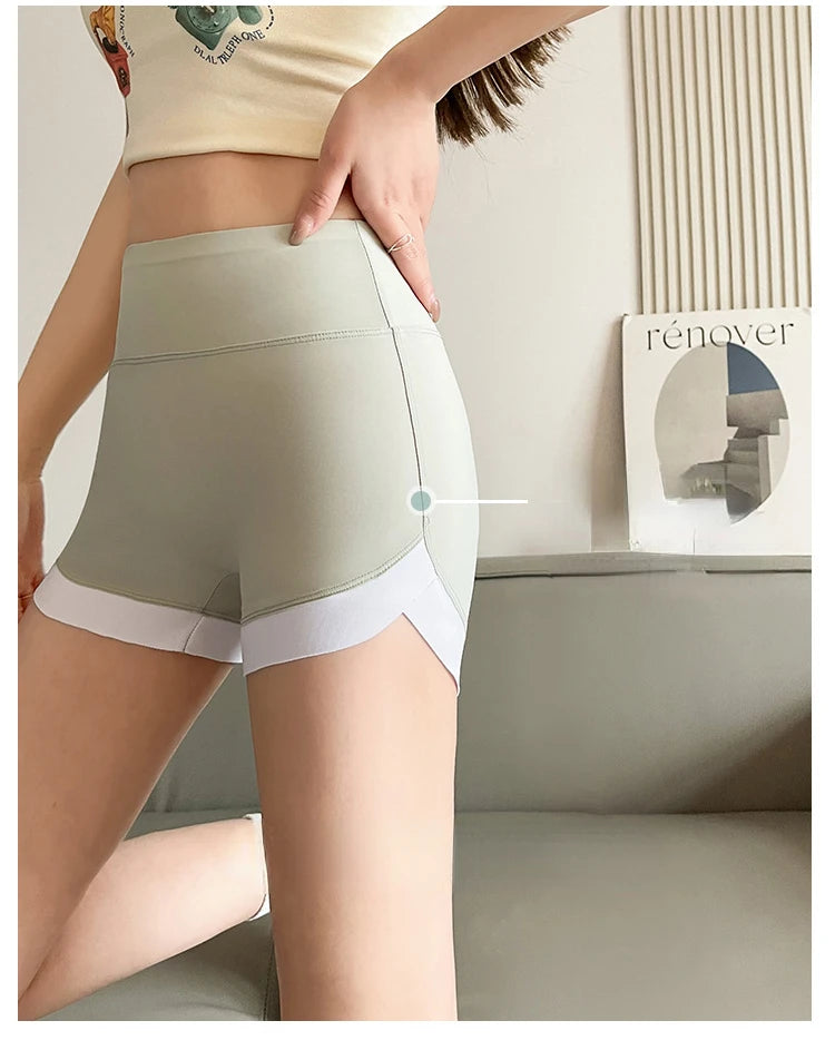 Summer Shark Pants Women Thin Style Leggings High Waist Hip Liftting Traceless Safety Pants Quick Drying and Breathable Shorts