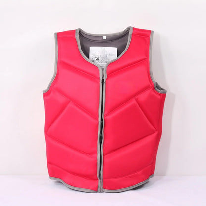 Life Jacket Adult Children Fashion Drifting Snorkeling Buoyancy Suit Swimming Portable Light and Thin Marine Working Life Jacket
