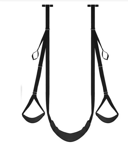 Sex Product Love Sex Swing 5-pad  Soft Material Hanging Door Swing Portable Thigh Restraint Sling Swing Sex Toys For Couple